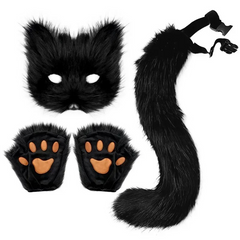 Therian Mask, Tail, Paws [Fox, Wolf, Coyote, Feline]