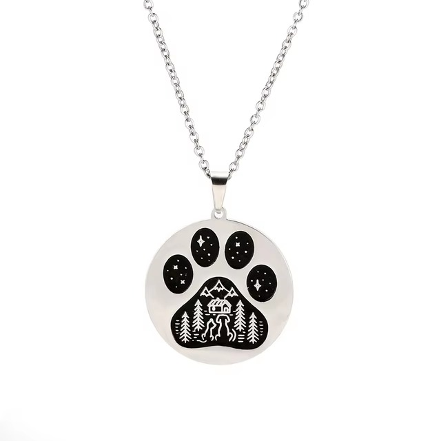 Therian Paw Symbol Necklace