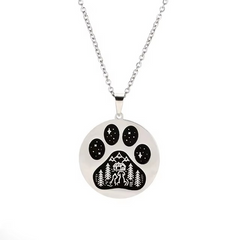 Therian Paw Symbol Necklace