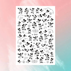 ✨FREE - Mickey Minnie Nail Art Decal (10 pcs)