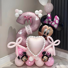 Minnie Mouse Theme Party Balloon Set