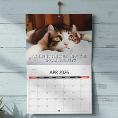 2026 Pissed-Off Cats Wall Calendar