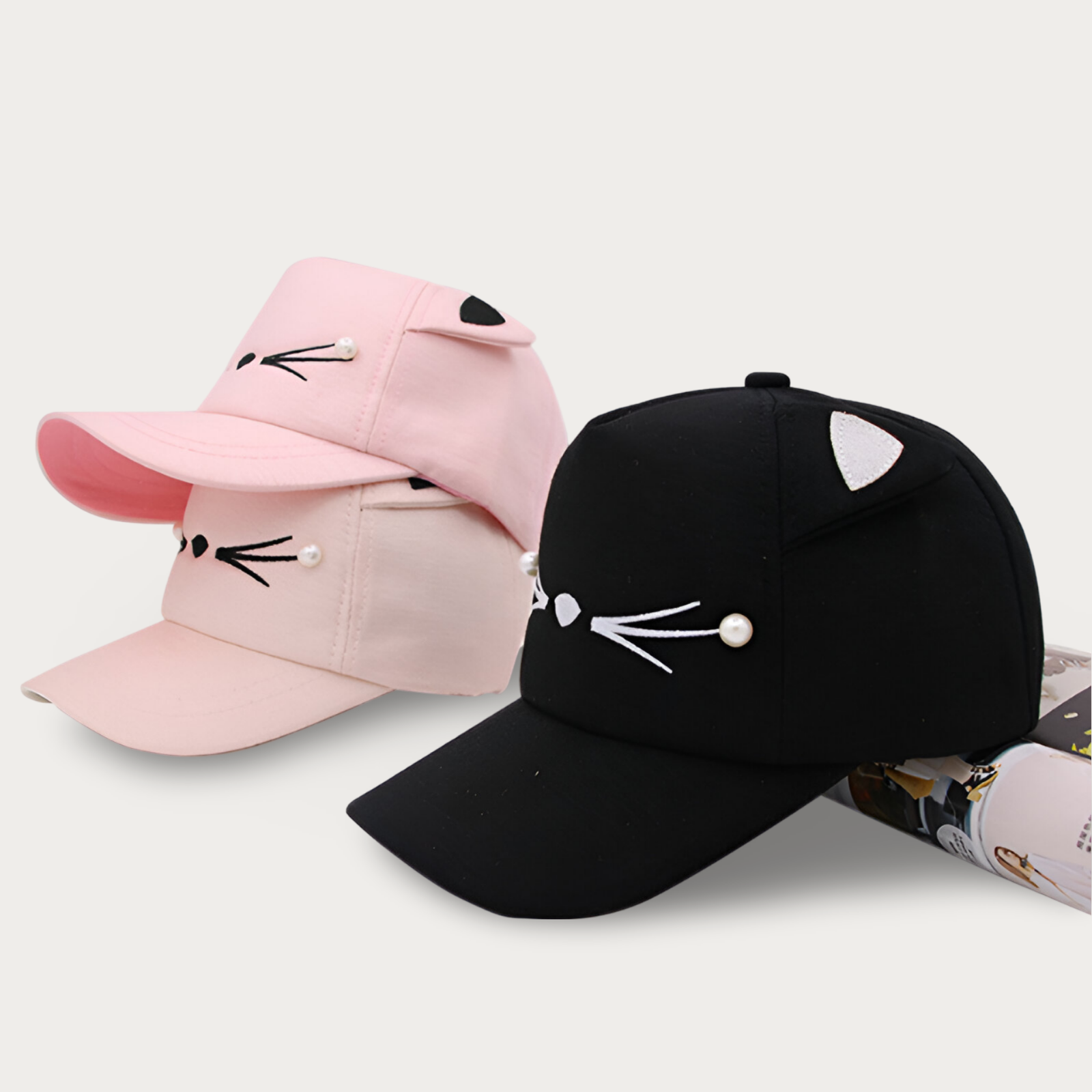 Cat Ear Snapback Cap