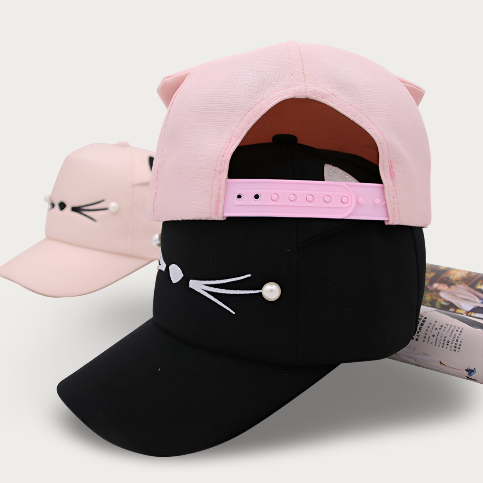 Cat Ear Snapback Cap
