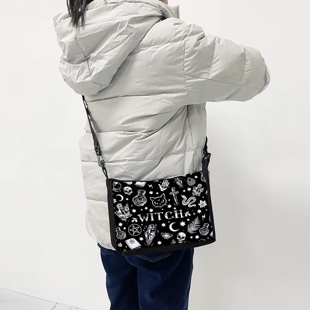 Black Cat Backpack Set