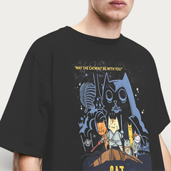 Meow Wars Vintage T-Shirt [ Plus Size Available]