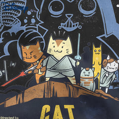 Meow Wars Vintage T-Shirt [ Plus Size Available]