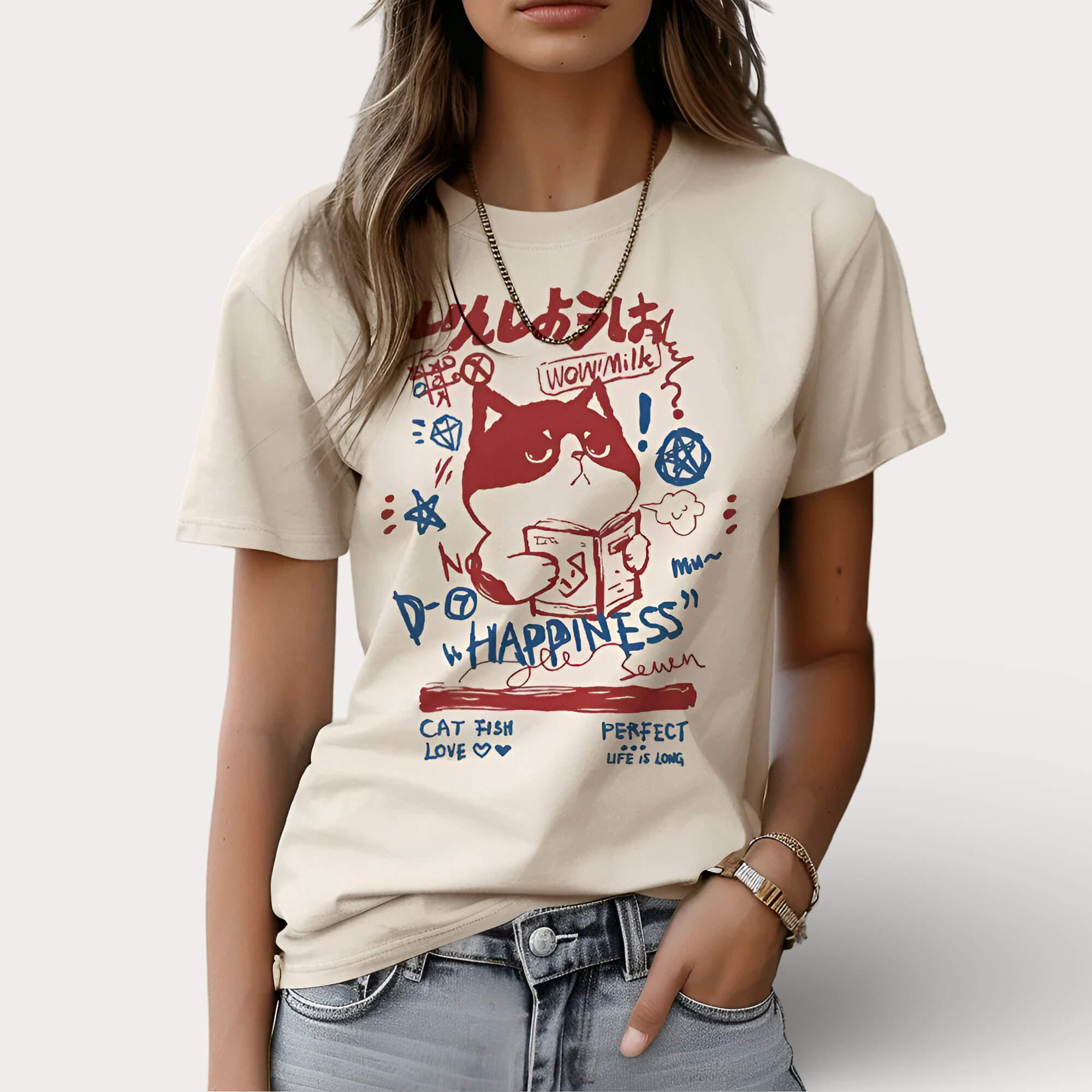 Shapes Of Cats T-Shirt