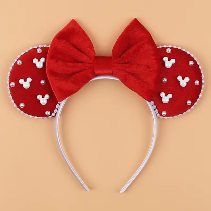✨FREE - Velvet Minnie Ears Headband