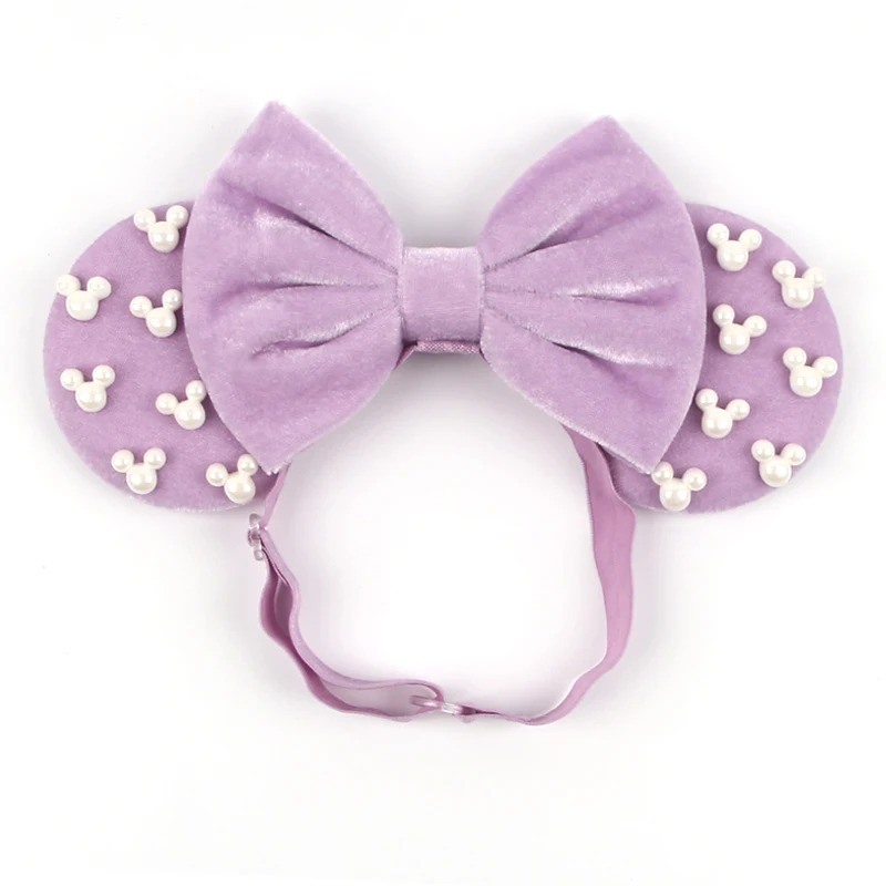 Festive elastic headband for kids – soft, breathable, and perfect for adding holiday sparkle to any look.