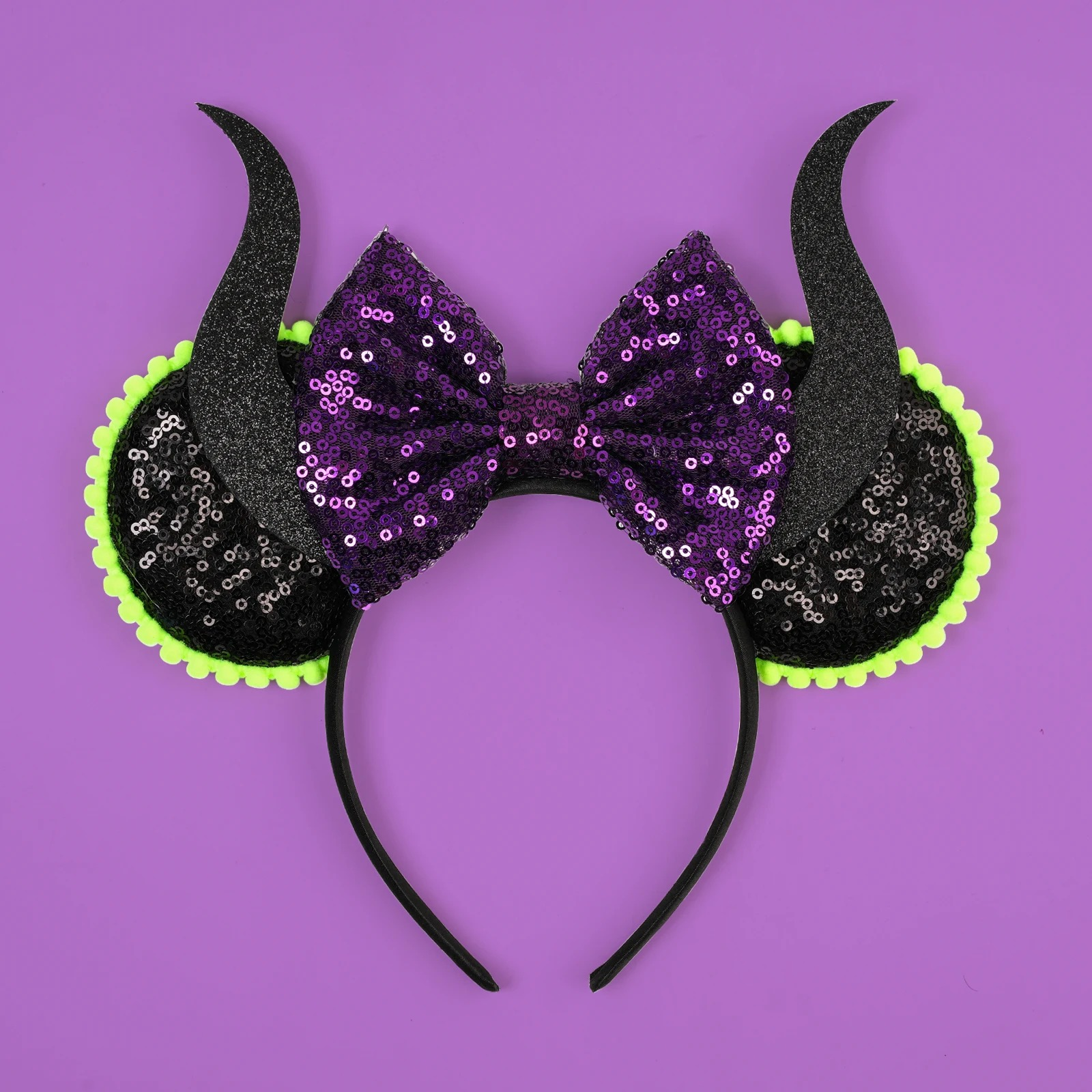 ✨FREE - Handmade Mistress of Evil Ears Headband
