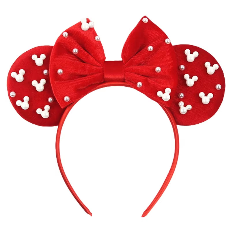 ✨FREE - Velvet Minnie Ears Headband