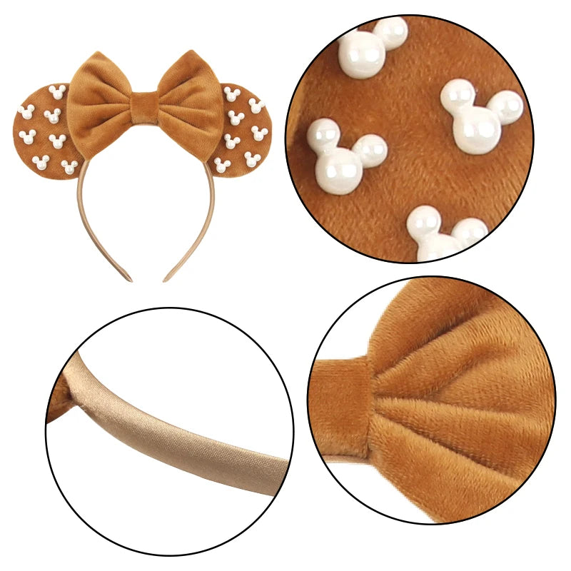 ✨FREE - Velvet Minnie Ears Headband