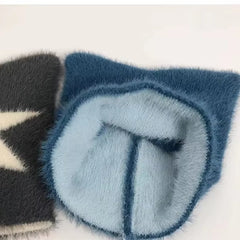 Meowgical Star Knit Beanie
