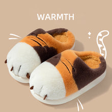 Load image into Gallery viewer, PlushPaws Feline Hug Slippers
