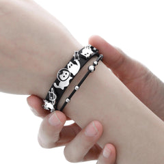 🎁 FREE - Gothic Night cat Bracelet