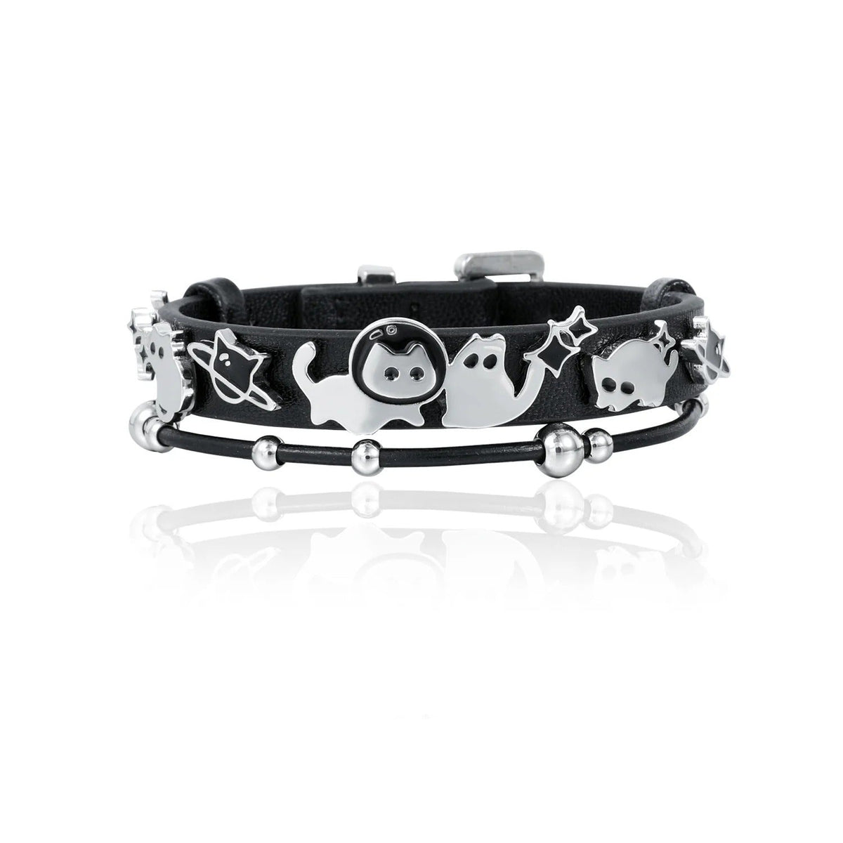 🎁 FREE - Gothic Night cat Bracelet