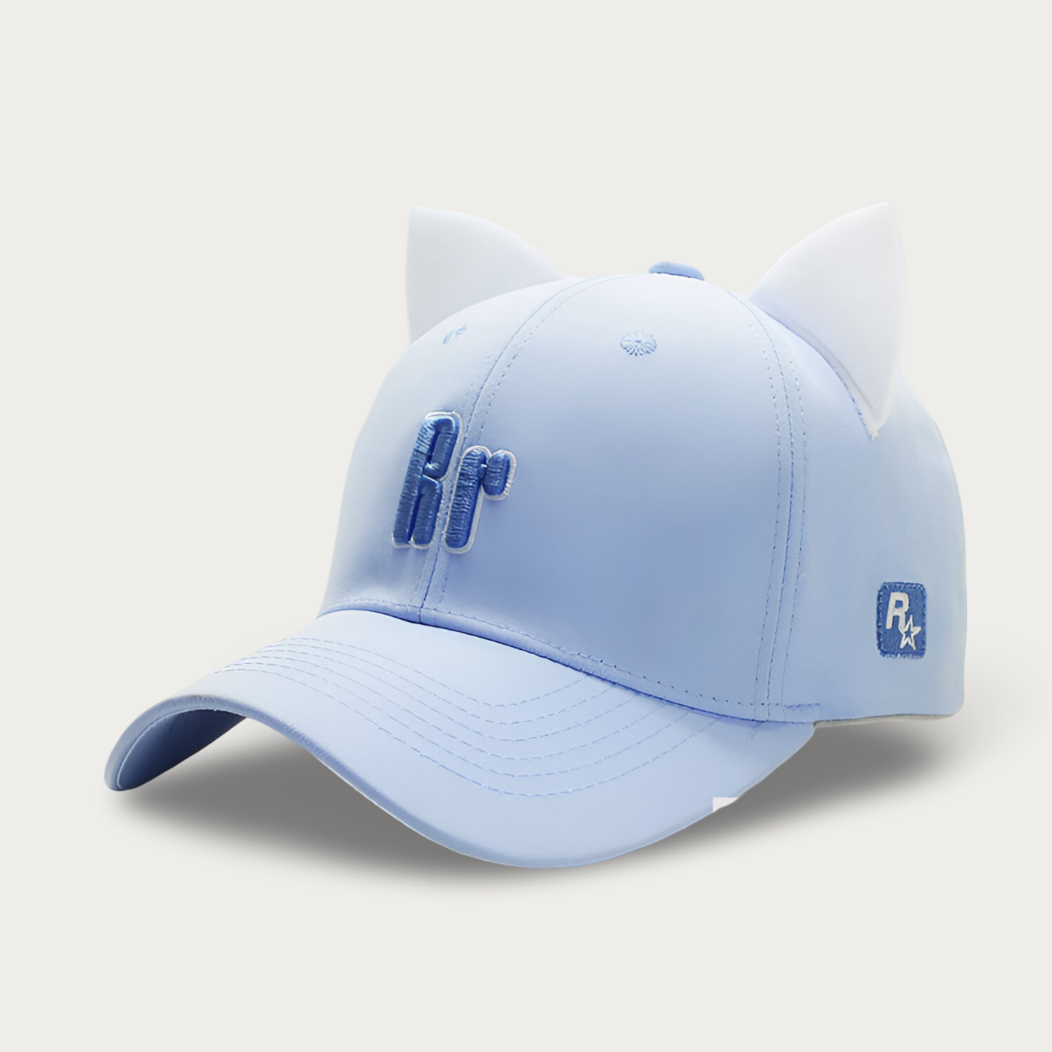 K-Pop Embroidered Cat Ears Cap