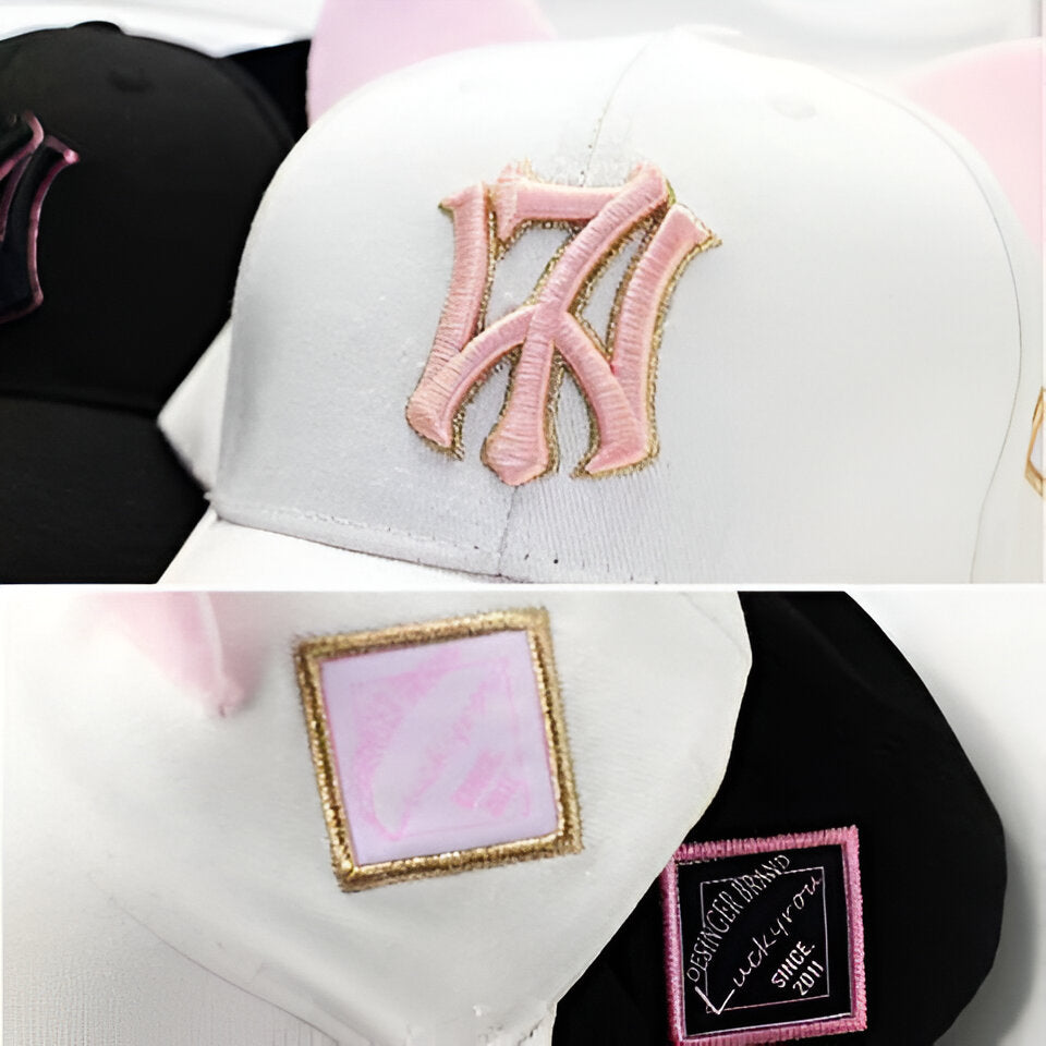 K-Pop Embroidered Cat Ears Cap