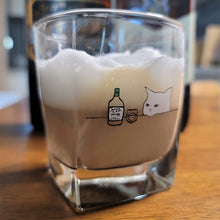 Load image into Gallery viewer, Cheers With Cat Whiskey Glass
