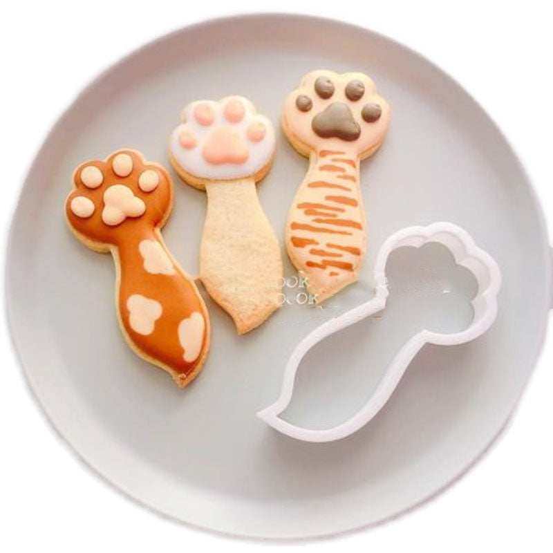 Cat Paws Cookie Molder