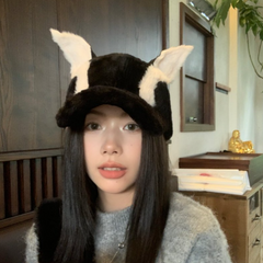FluffTail Cat Ears Cap