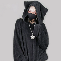 Mistical Black Cat Hoodie