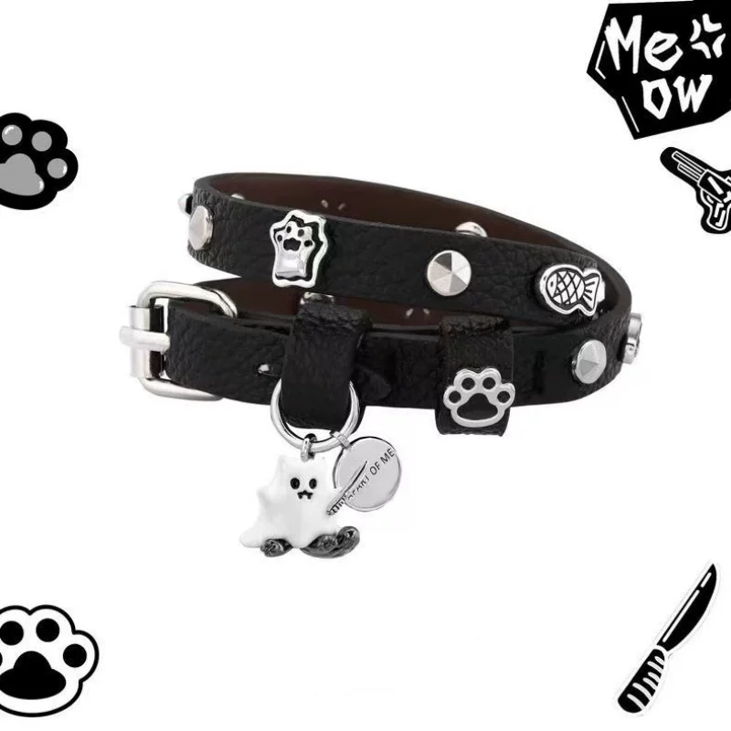 🎁 FREE - Sweet & Cool Punk Cat (Bracelet/Choker 2 Ways)