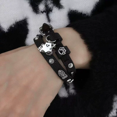 🎁 FREE - Sweet & Cool Punk Cat (Bracelet/Choker 2 Ways)