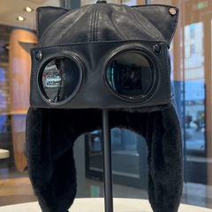 Cyber Cat Goggles Hat