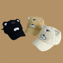Load image into Gallery viewer, Plushy Tiger Ears Baseball Cap
