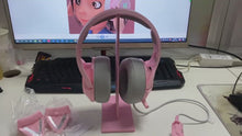 Load and play video in Gallery viewer, Cute Cat Ear Gaming Wired Headset [With Mic | Noise Reduction]
