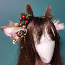 Load image into Gallery viewer, Christmas Reindeer Headband
