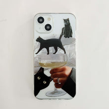 Load image into Gallery viewer, CLEARANCE - Cat-titude iPhone Case
