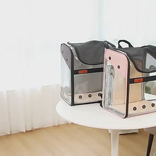Load and play video in Gallery viewer, &quot;The First Class Cabin&quot; Extendable Transparent Cat Backpack
