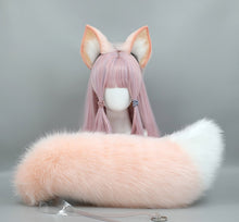 Load image into Gallery viewer, Handmade Fur Ear &amp; Tail Set
