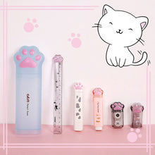 Load image into Gallery viewer, Kawaii Cat Beans Stationary Set
