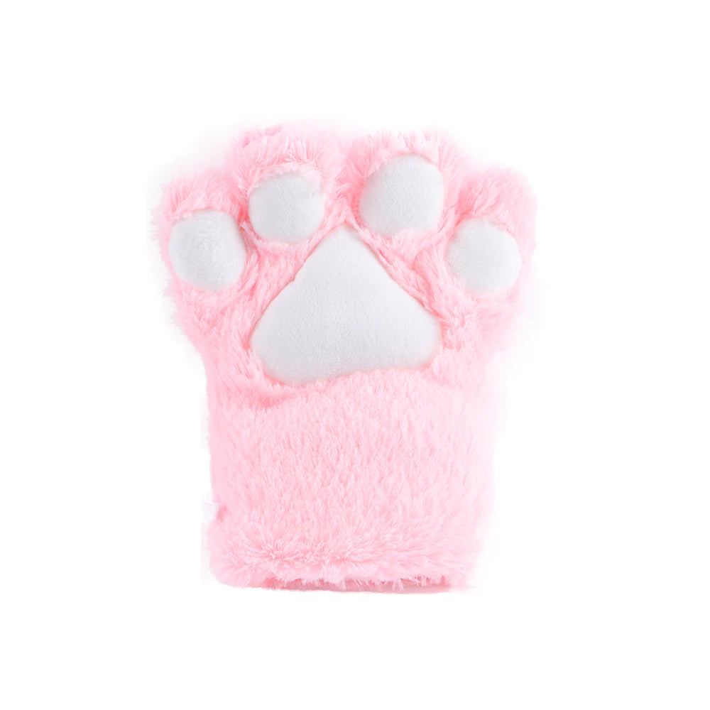 Plushy Cat Paw Glove