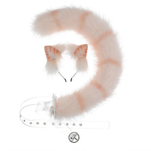 Load image into Gallery viewer, Handmade Tabby Cat Ears and Tail Set
