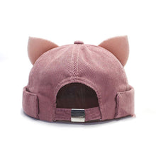 Load image into Gallery viewer, Winter Brimless Docker Cat Ear Hat [Adjustable]
