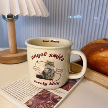 Load image into Gallery viewer, Retro Kitty Mug and Bowl
