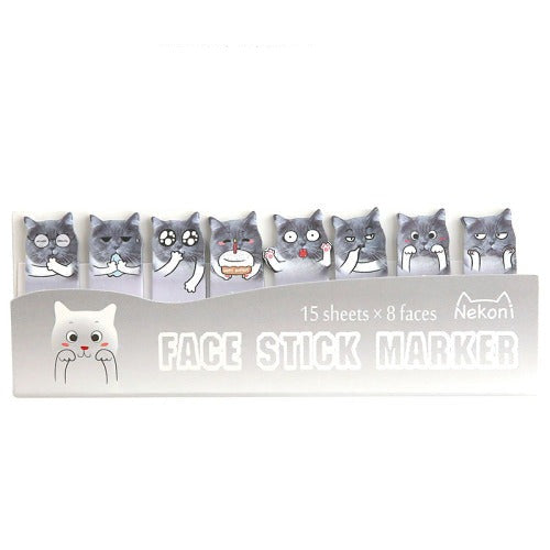 Mean Kitty Emoji Post It