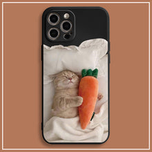 Load image into Gallery viewer, Sleeping Cat Phone Case

