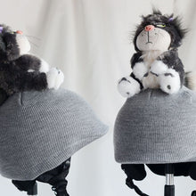 Load image into Gallery viewer, Funny Plush Toys Ski Helmet Cover
