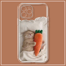 Load image into Gallery viewer, Sleeping Cat Phone Case

