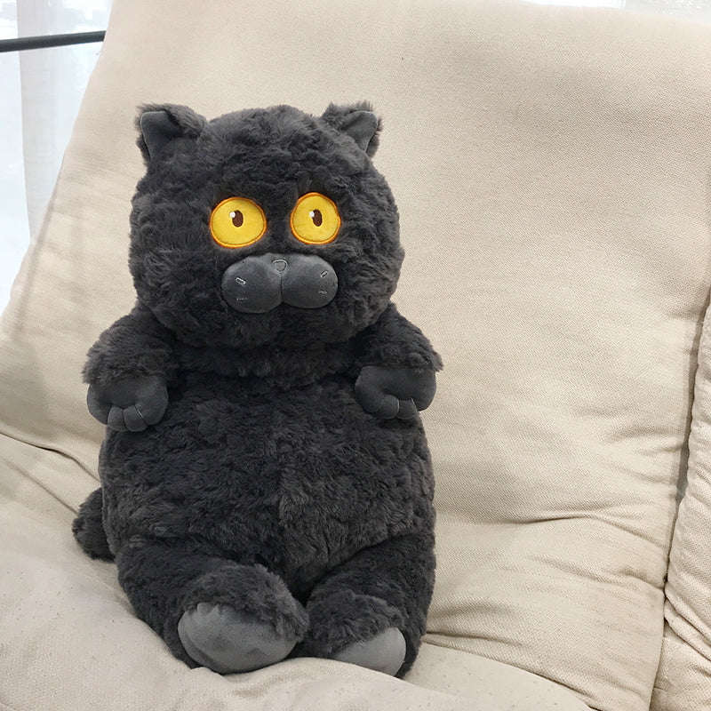 Silly Fat Cat Plush Toy