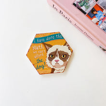 Load image into Gallery viewer, Mischievous Cat Ceramic Coasters

