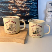 Load image into Gallery viewer, Retro Kitty Mug and Bowl
