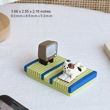 Load image into Gallery viewer, Cute Cat Resin Phone Stand
