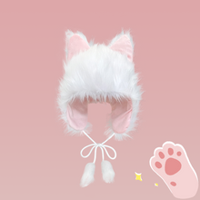 Load image into Gallery viewer, Ragdoll Winter Cat Ears Hat
